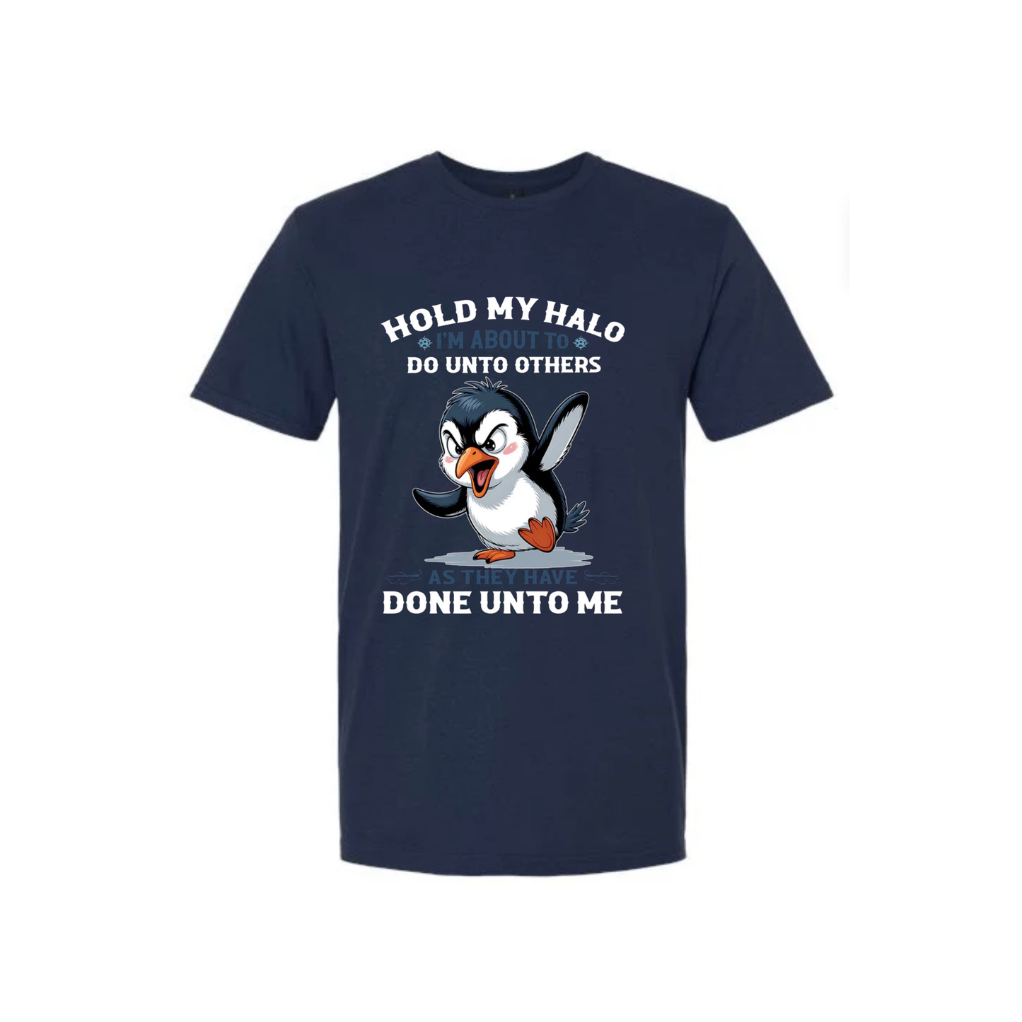 Hold my halo (light print)