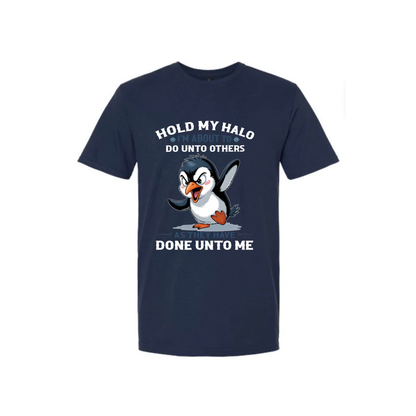Hold my halo (light print)