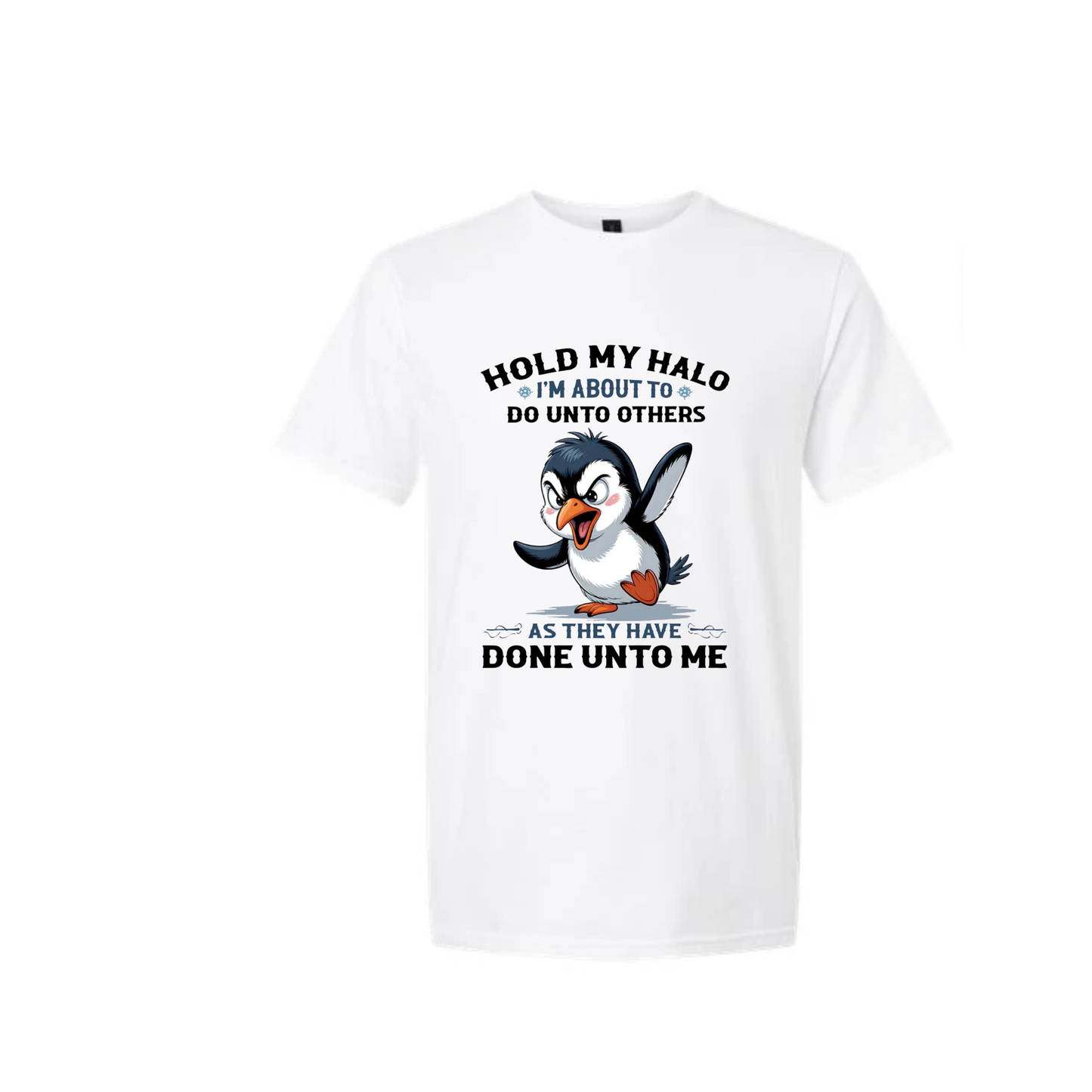 Hold my halo (dark print)
