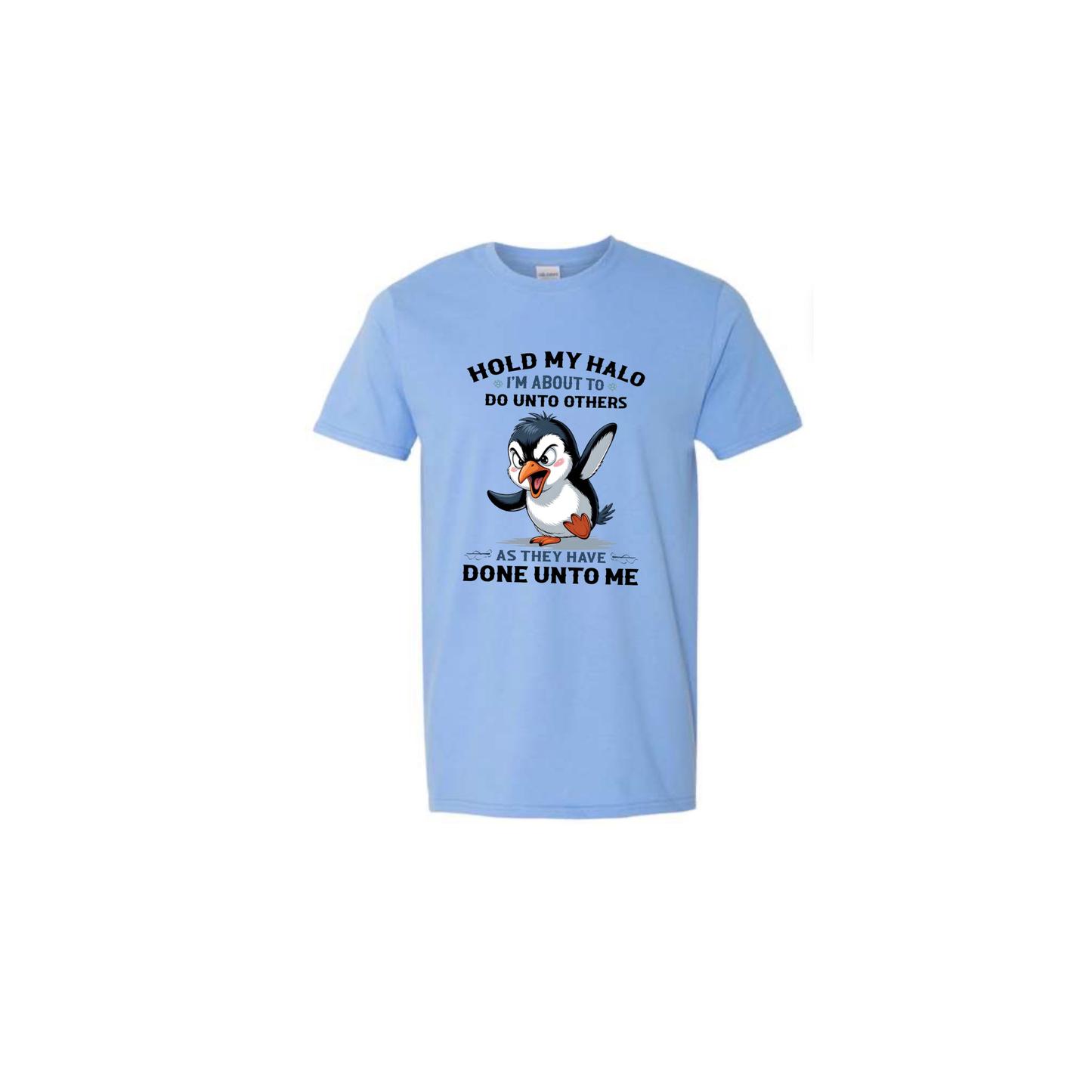 Hold my halo (dark print)