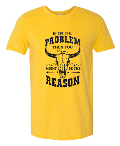 IF I'M THE PROBLEM THAN YOU MAY BE THE REASON