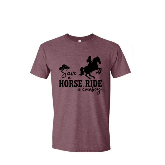 Save a horse ride a cowboy