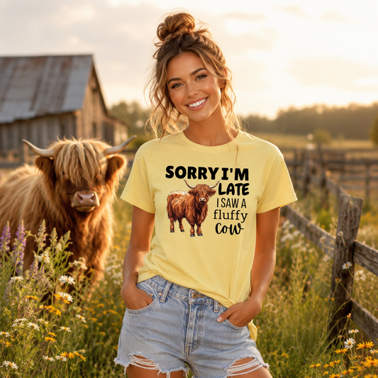 Fluffy Cow