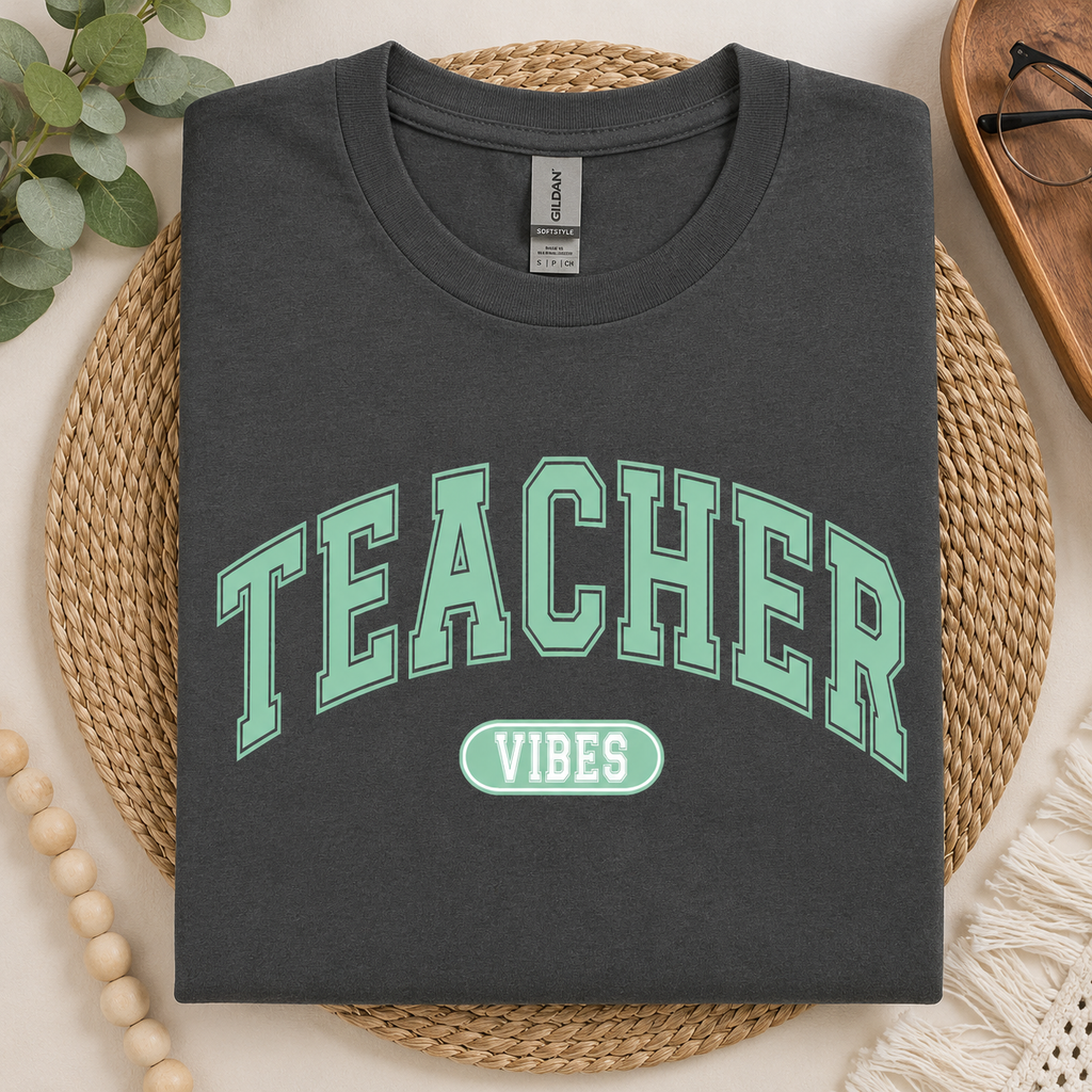Teacher Vibes Graphic Shirt