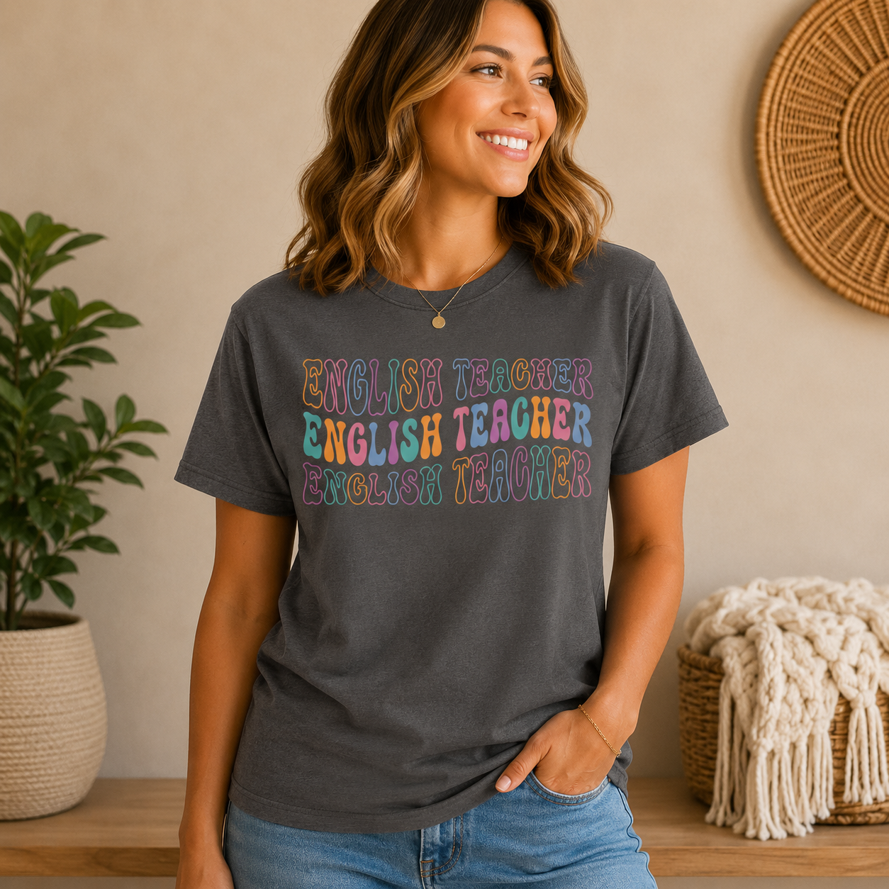 Retro English Teacher