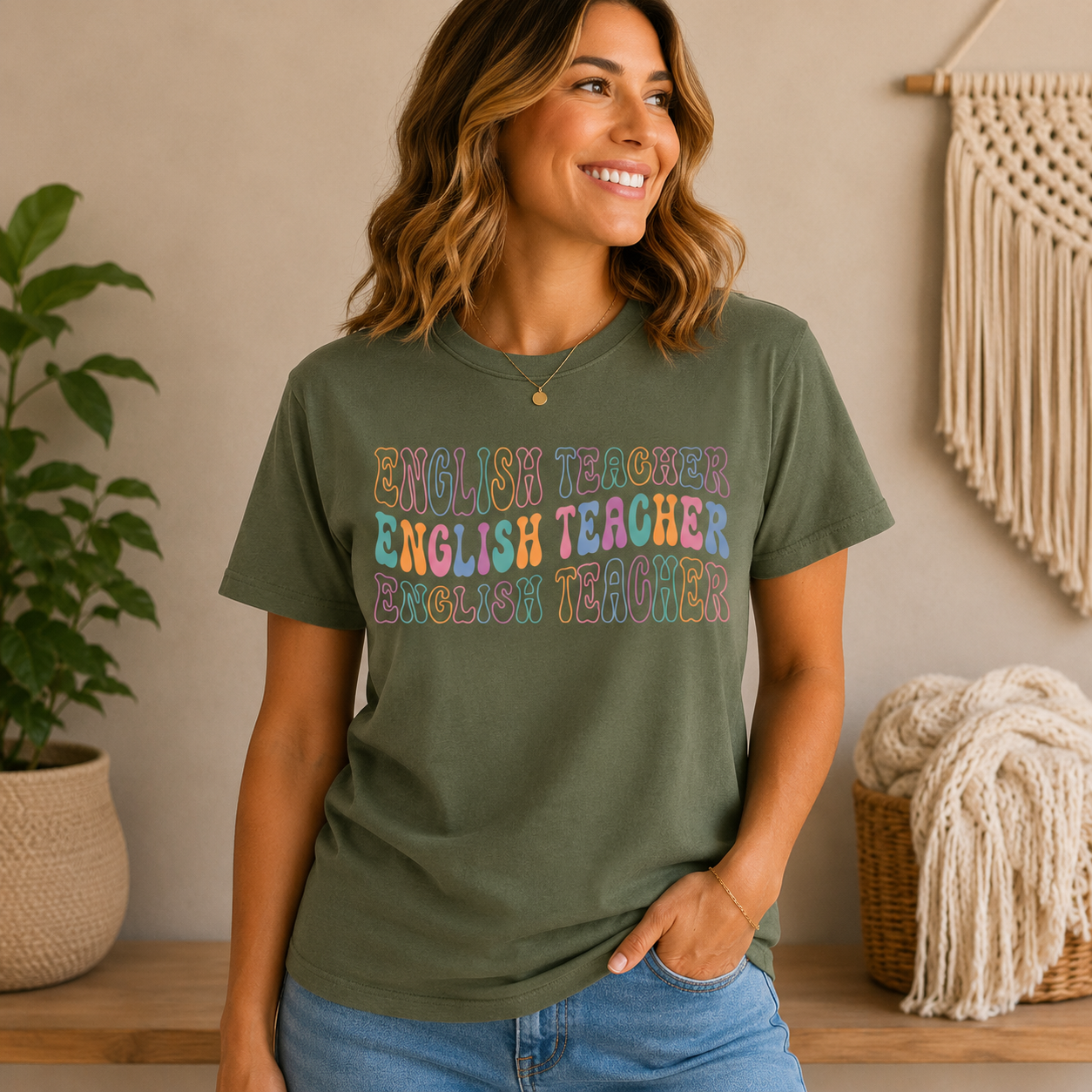 Retro English Teacher
