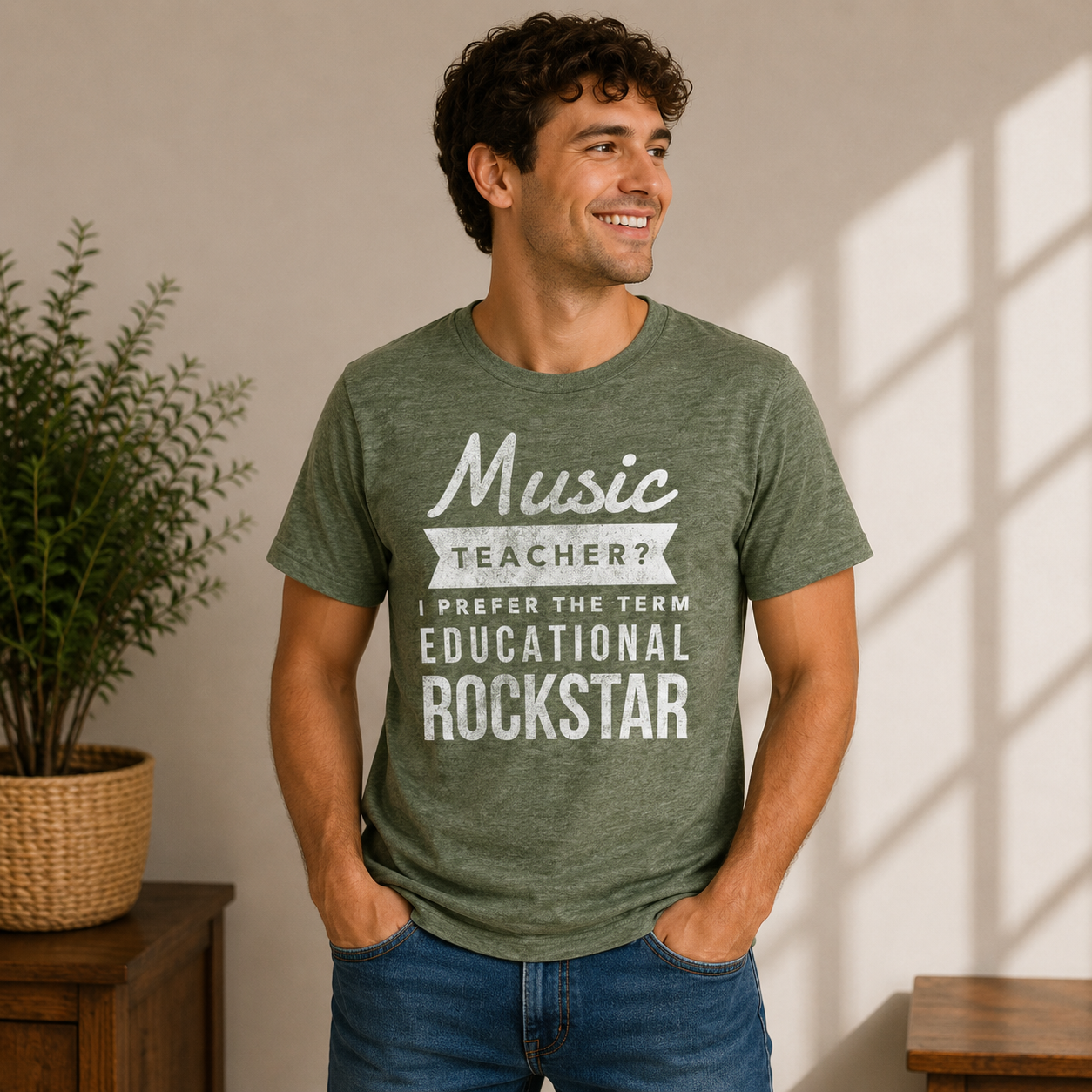 Music Teacher Educational Rockstar