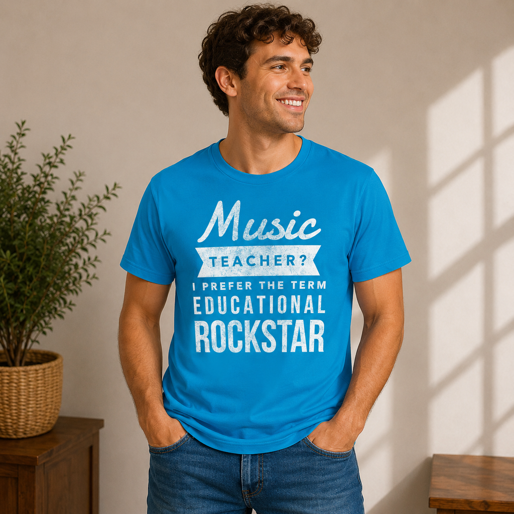 Music Teacher Educational Rockstar