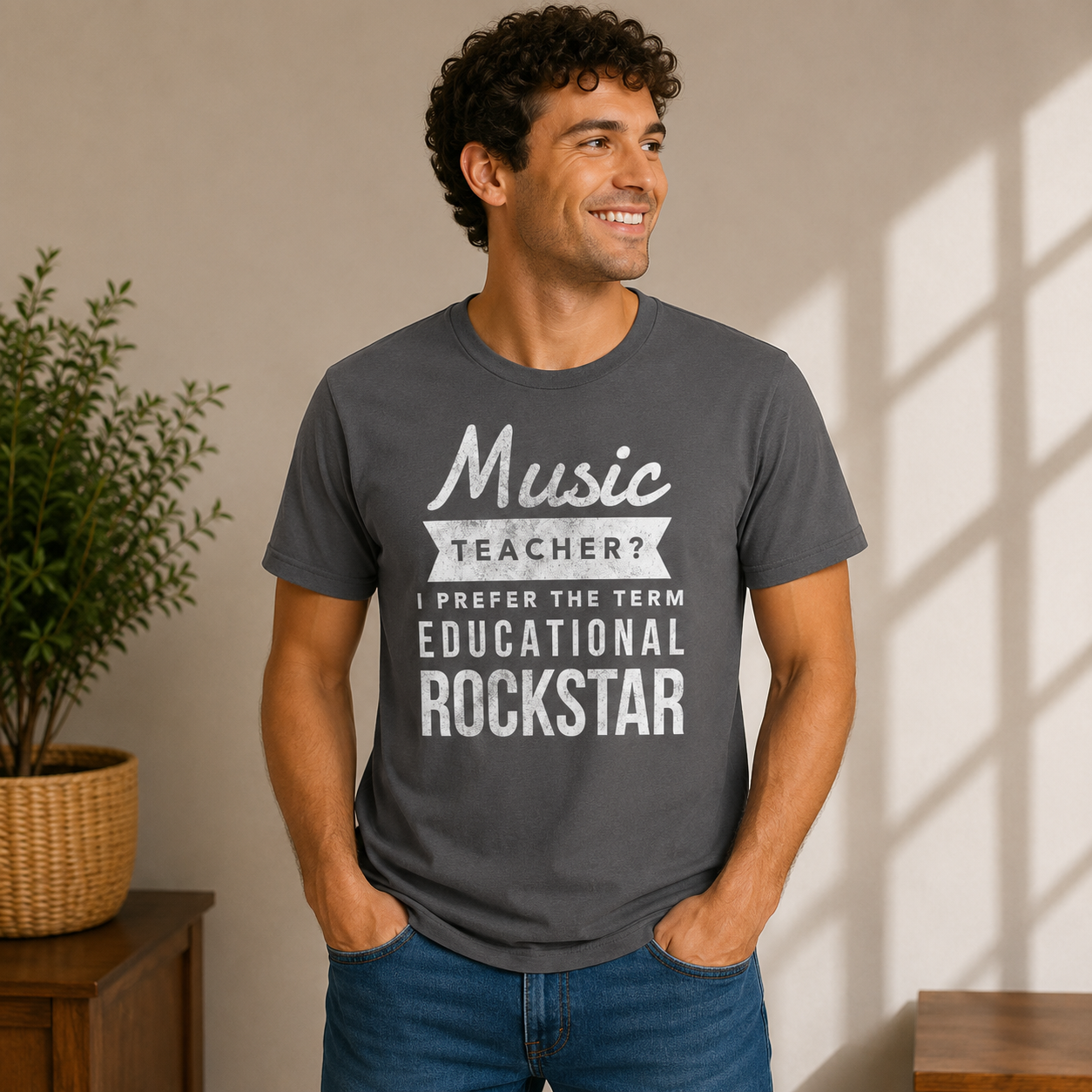 Music Teacher Educational Rockstar