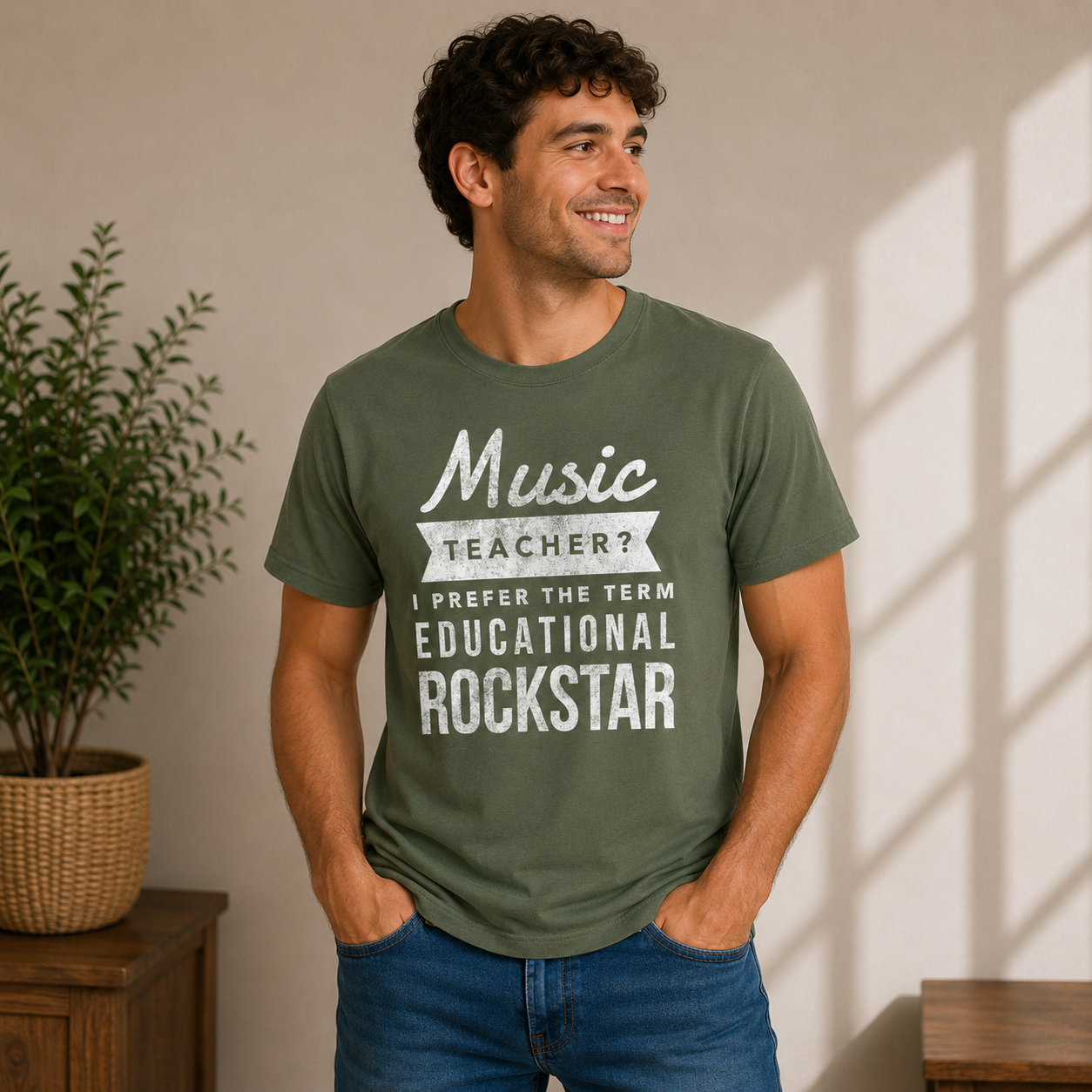 Music Teacher Educational Rockstar