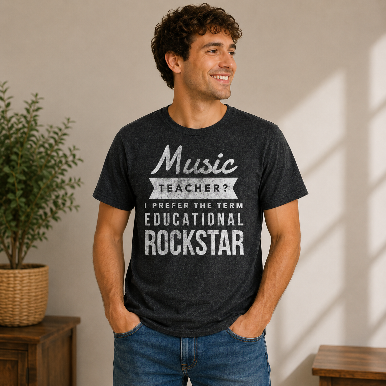Music Teacher Educational Rockstar