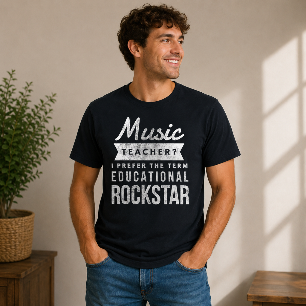 Music Teacher Educational Rockstar