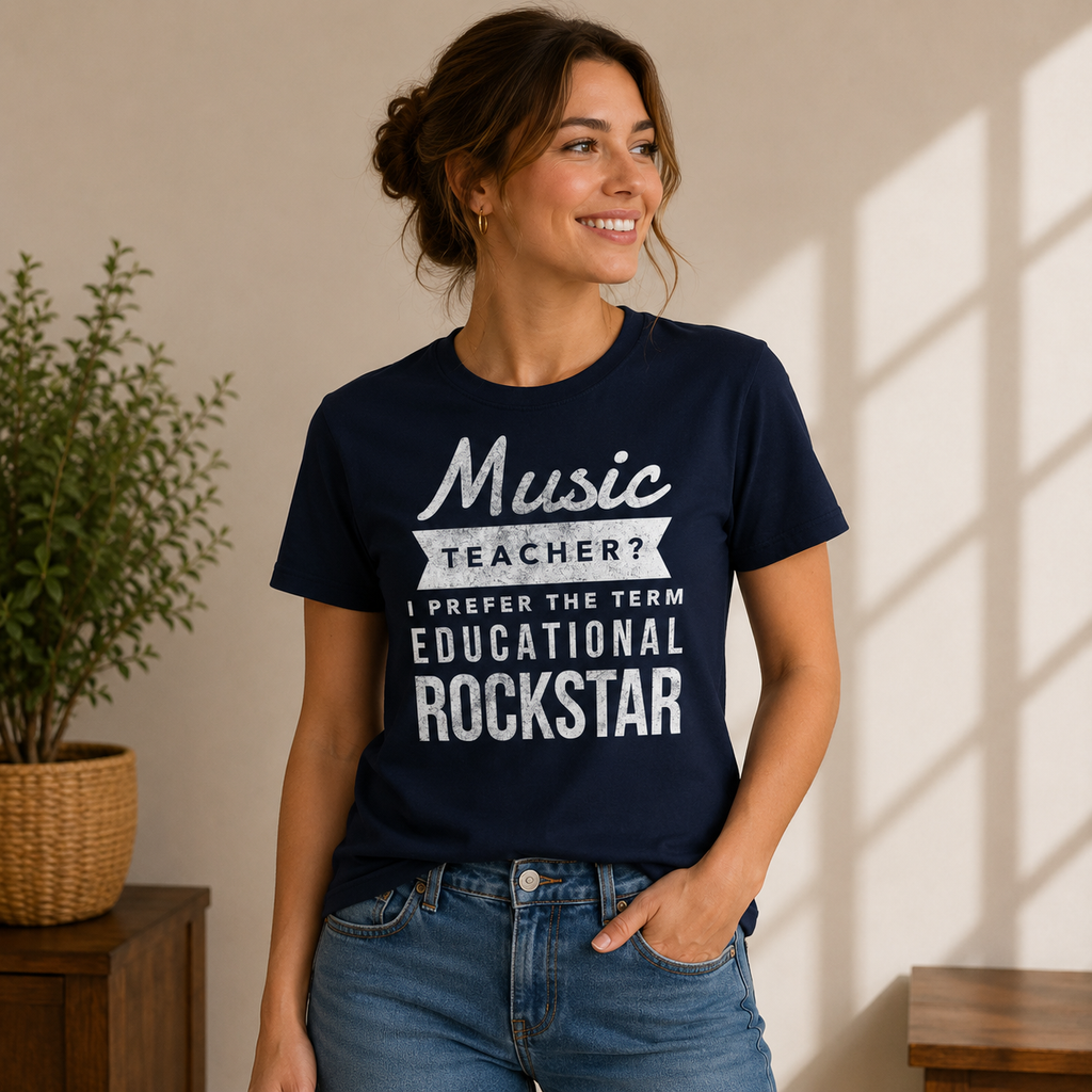 Music Teacher Educational Rockstar
