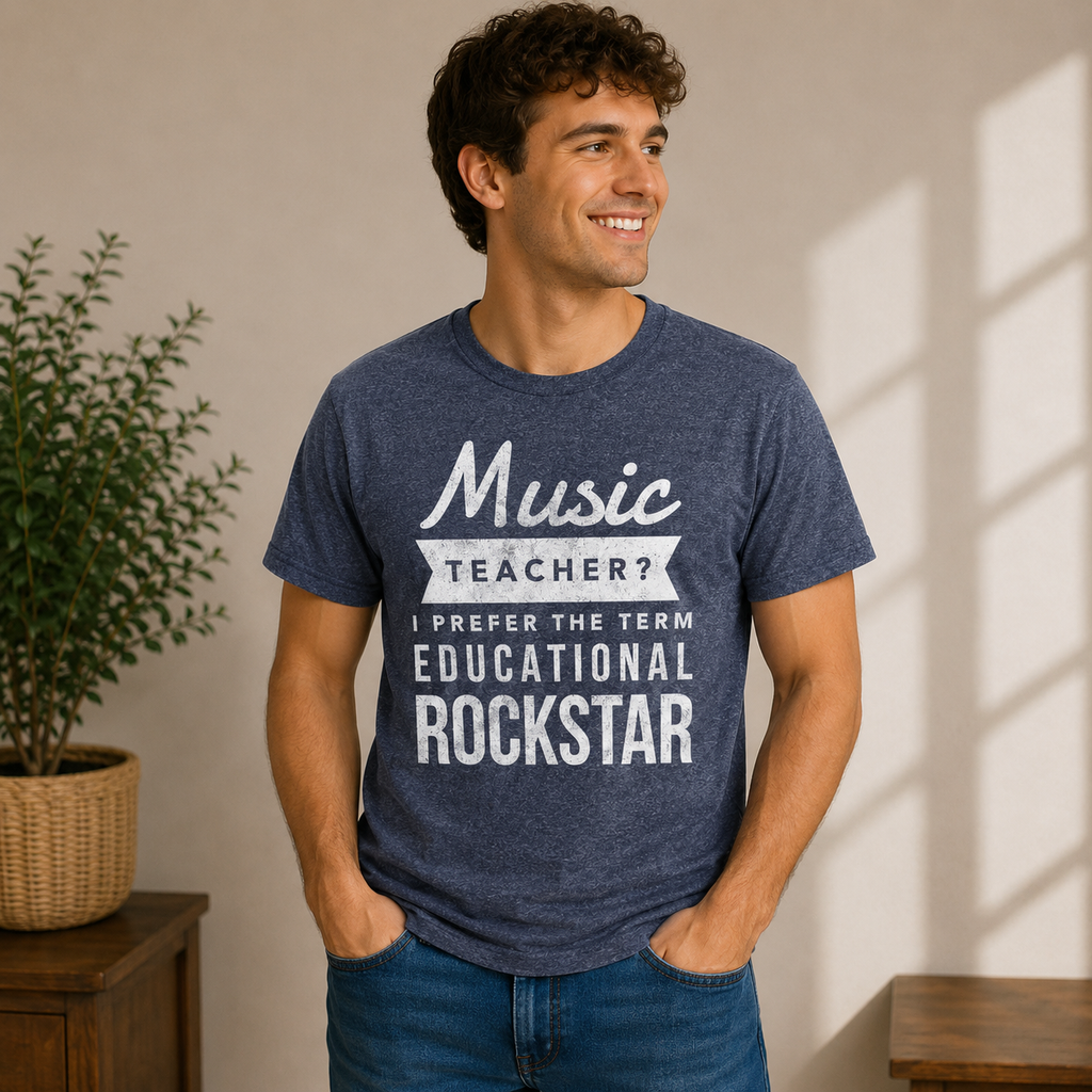 Music Teacher Educational Rockstar